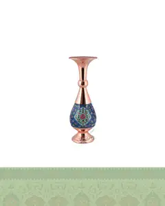 گلدان مس و پرداز صراحی 40 سانتی
