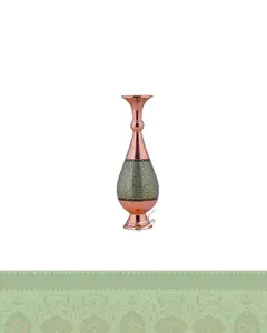 گلدان مس و خاتم مدل صراحی 30 آقاجانی