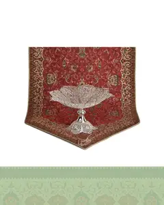 شیرینی خوری ملیله کاری هشت پر متوسط