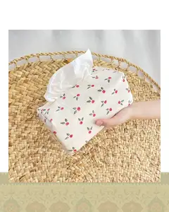 جای دستمال کاغذی طرح گل سرخ