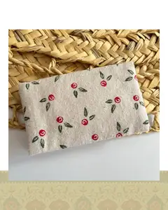 جای دستمال جیبی طرح گل سرخ