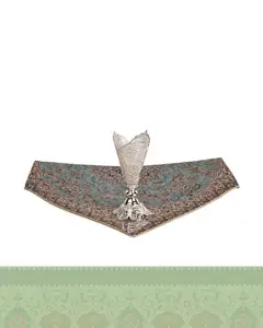 گلدان مدادی ملیله کاری نقلی