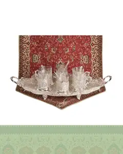 سرویس قهوه خوری ملیله کاری (چای خوری)