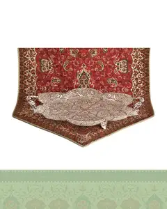 سینی شش قل ملیله کاری