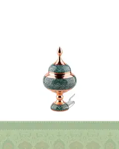 شکلات خوری فیروزه کوبی متوسط سایز 27