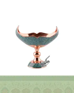 کشکول فیروزه کوبی مسی اصفهان