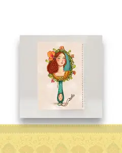 دفتر رقعی طرح فنجان کد ۰۶۶ - طراحی 100 برگ
