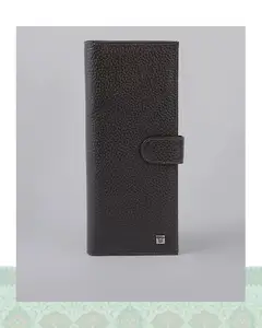 کیف دسته چک چرم مردانه مدل 40000160 - قهوه ای / ONO