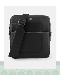 کیف کراس بادی چرم مردانه مدل 43000109 - عسلی / ONO