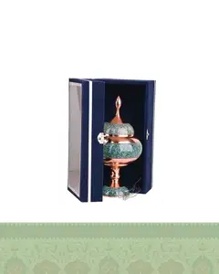 شکلات خوری فیروزه کوبی با جعبه - کوچک کوچک ارتفاع 20