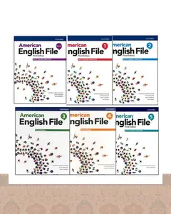کتاب امریکن انگلیش فایل ویرایش سوم American English File 3rd Edition مجموعه شش جلدی
