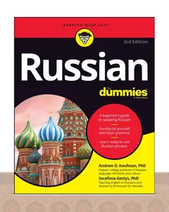 کتاب راشین فور دامیز Russian For Dummies 3rd
