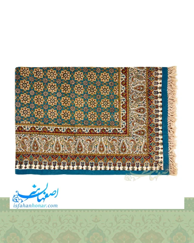 ارسال سفره قلمکار سنتی ابعاد 150×100 سانتیمتر به خارج ایران