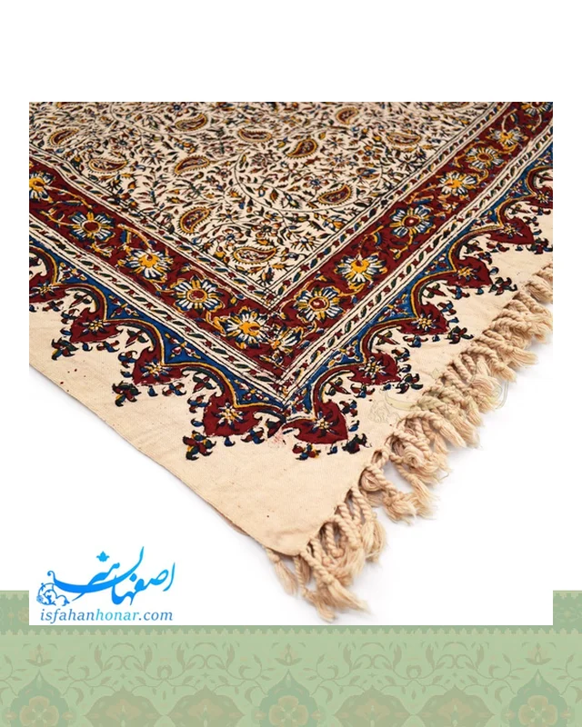 ارسال و فروش سفره غذاخوری قلمکار 4 متری طرح سنتی در خارج از کشور