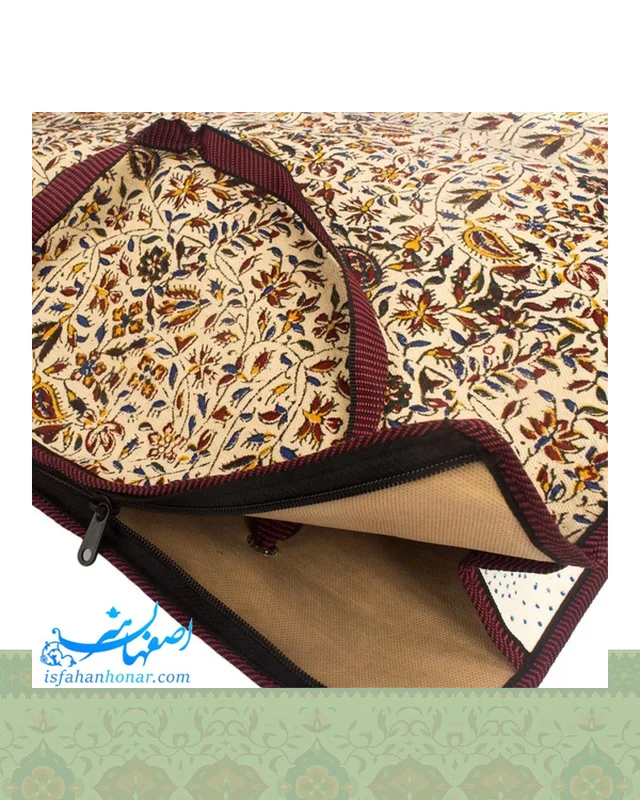ساک هدیه قلمکار طرح سنتی ابعاد 50×50 سانتیمتر در دیارلند