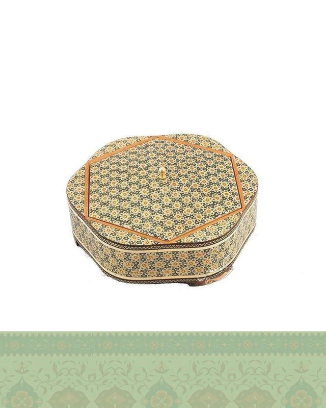 ارسال و فروش شکلات خوری خاتم کاری مدل ارغنون در خارج از کشور