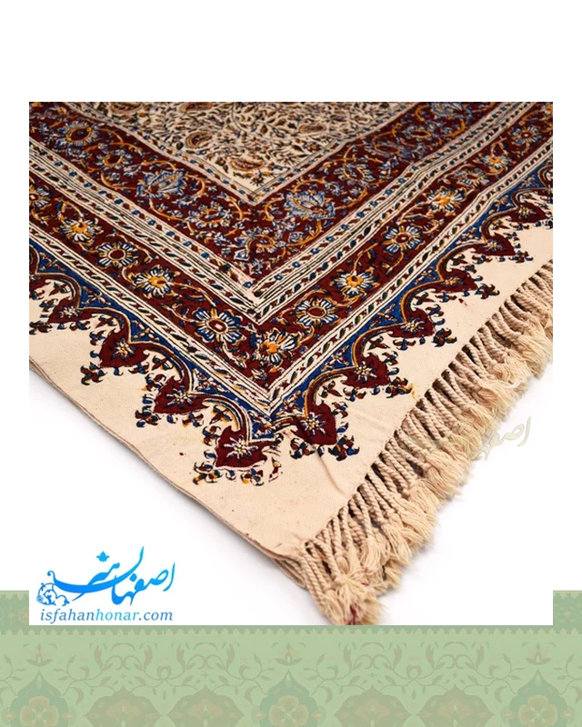 سفره بزرگ قلمکار سنتی 240×160 سانتیمتری در دیارلند