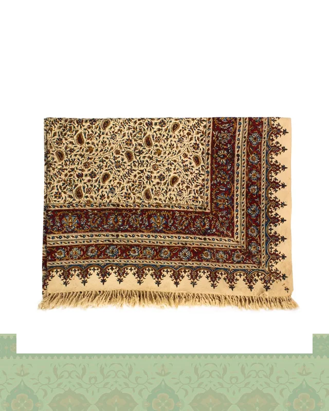 ارسال و فروش سفره بزرگ قلمکار سنتی 240×160 سانتیمتری در خارج از کشور