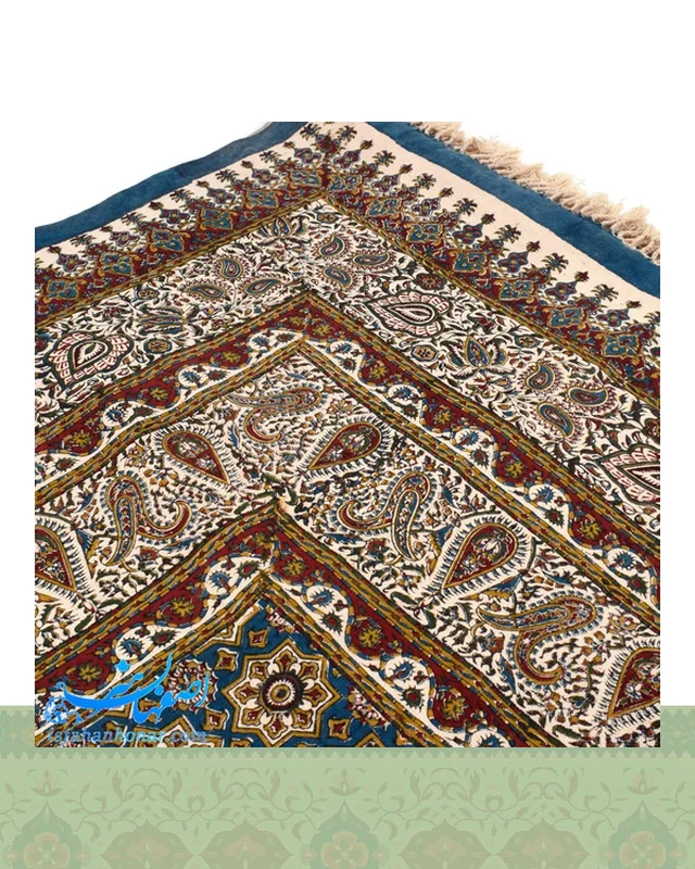 خرید رومیزی قلمکار هشت نفره ابعاد 240×160 سانتیمتر از ایران