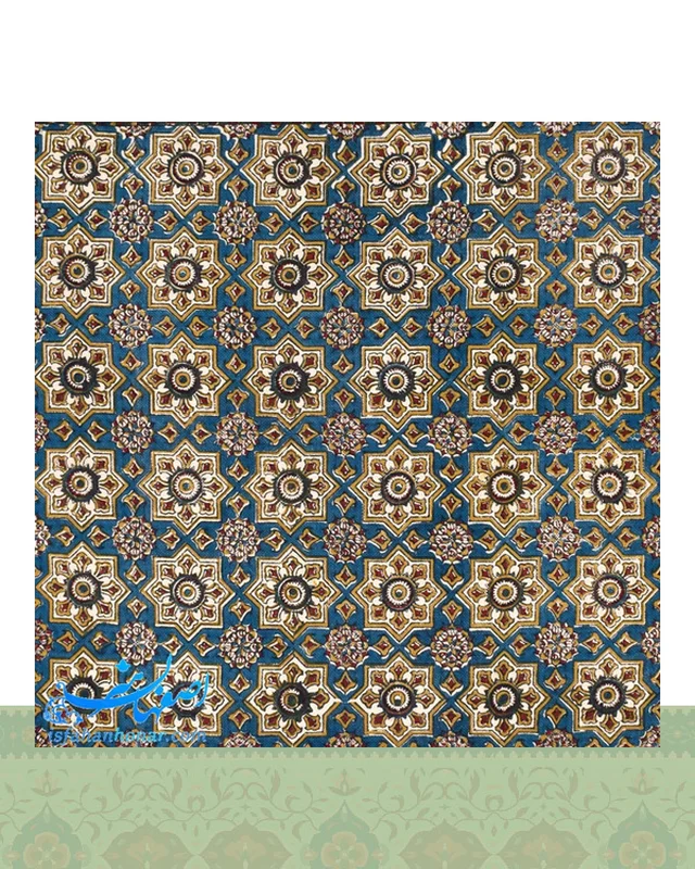 رومیزی قلمکار هشت نفره ابعاد 240×160 سانتیمتر در دیارلند