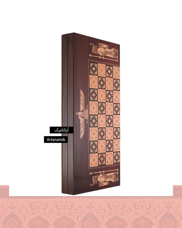 خرید تخته نرد و شطرنج طرح پارسی از ایران