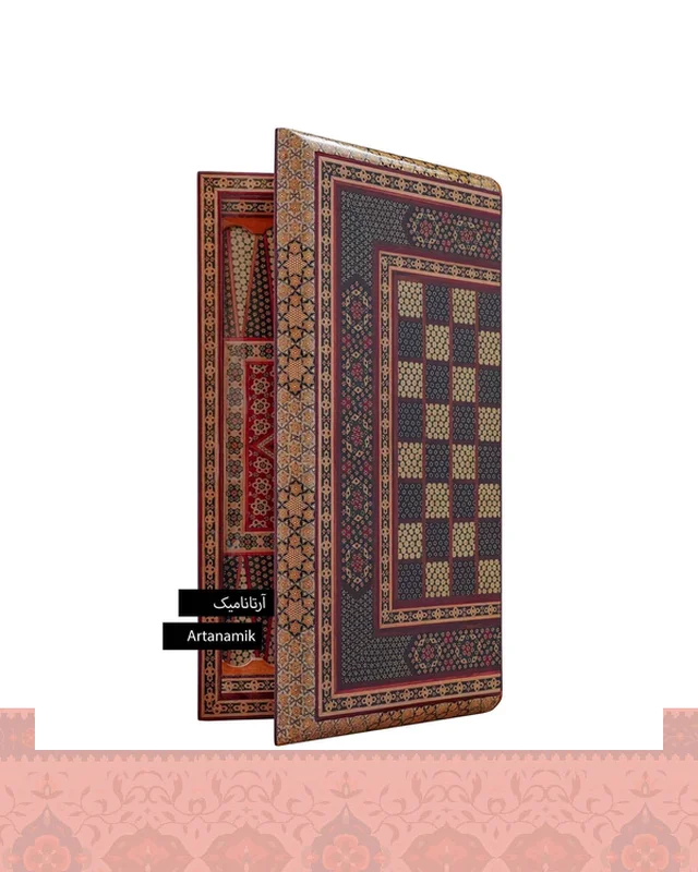 خرید تخته نرد خاتم کاری شده لبگرد توپی  در اروپا و آمریکا