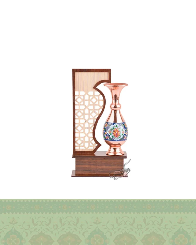 خرید تندیس گلدان مس و پرداز ارزی
