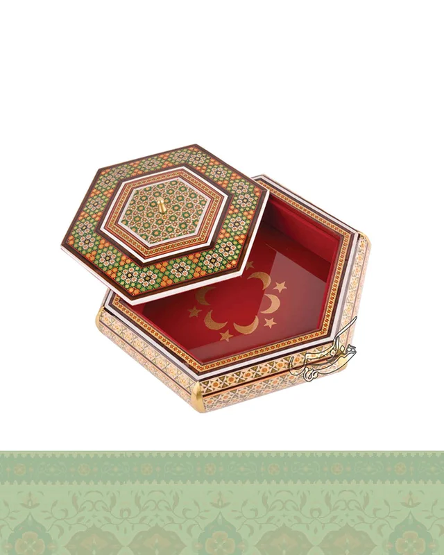 شکلات خوری خاتم کاری چوبی در دیارلند