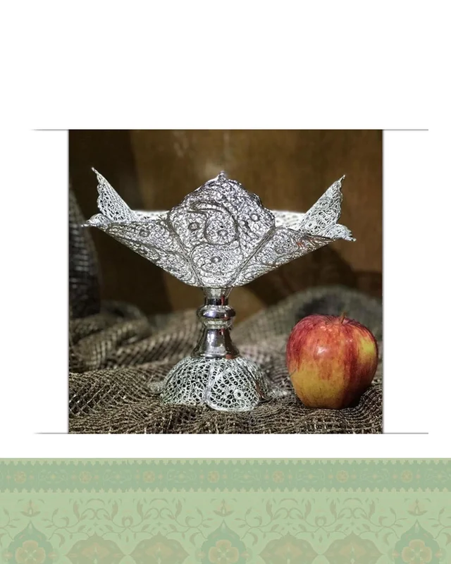 ارسال و فروش شیرینی خوری هلالی ملیله متوسط در خارج از کشور