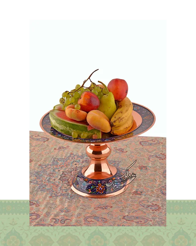 ارسال و فروش شیرینی خوری مس و پرداز سایز کوچک در خارج از کشور