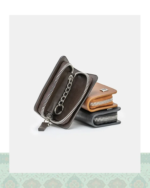 ارسال و فروش جاسوئیچی چرم مدل 4100070  در خارج از کشور