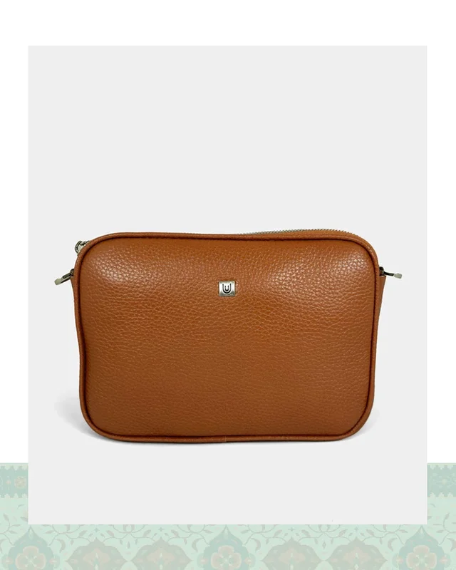 عکس کیف کراس بادی چرم زنانه مدل 4300065
