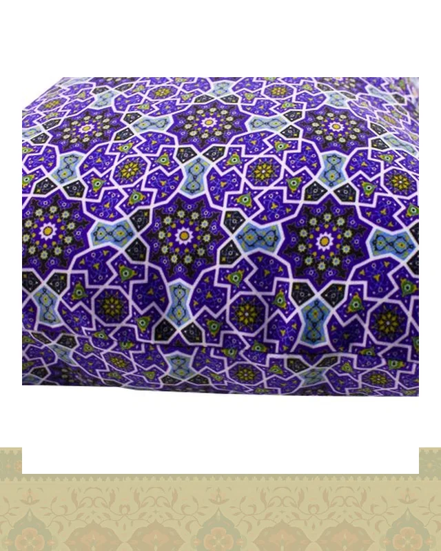 کاور کوسن مدل کاشی سرمه‌ای آبی در دیارلند