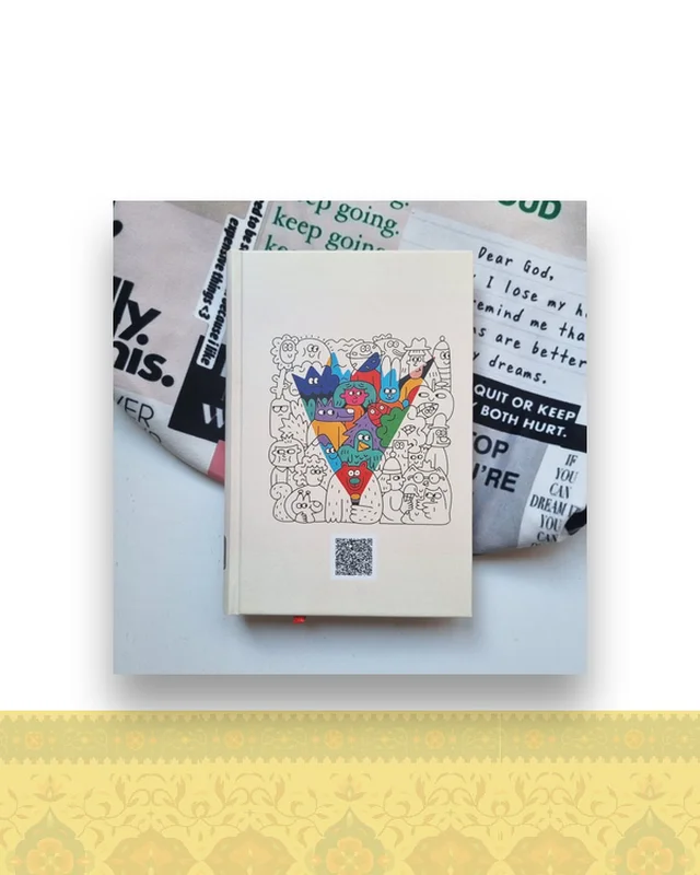 ارسال و فروش دفتر رقعی دوختی طرح چراغ قوه کد ۲۲۹ در خارج از کشور