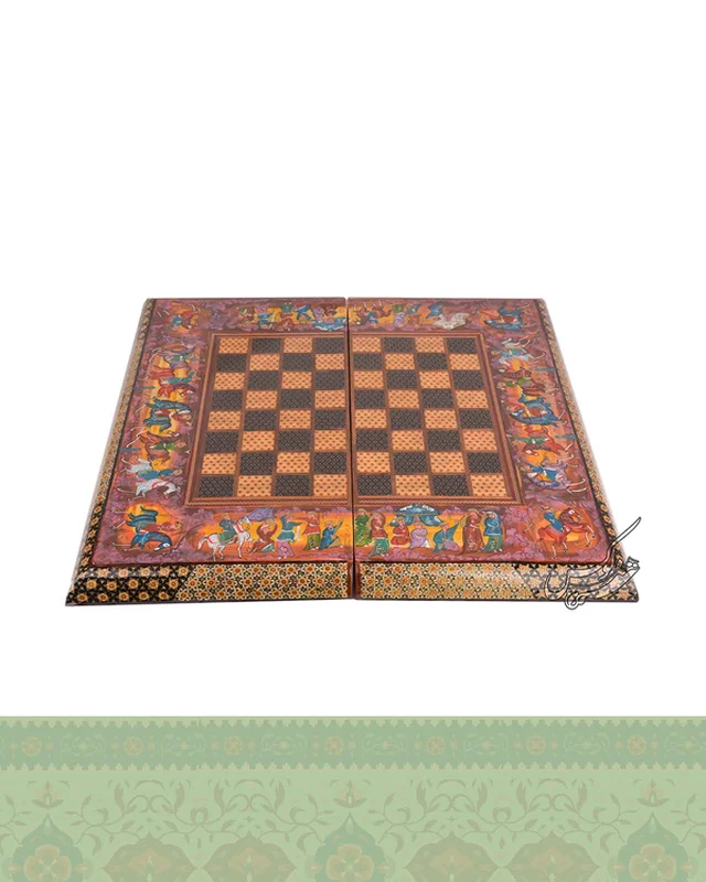 خرید صفحه شطرنج و تخته نرد خاتم کاری در اروپا و آمریکا