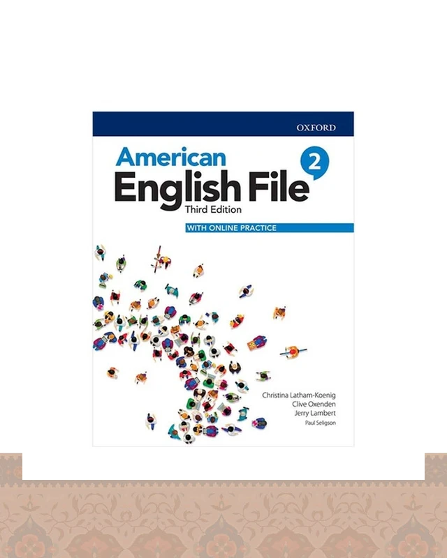 کتاب امریکن انگلیش فایل 2 ويرايش سوم American English File 3rd Edition