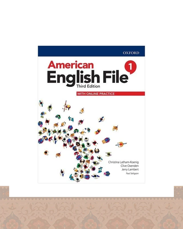 کتاب American English File 1 3rd Edition سایز کوچک وزیری