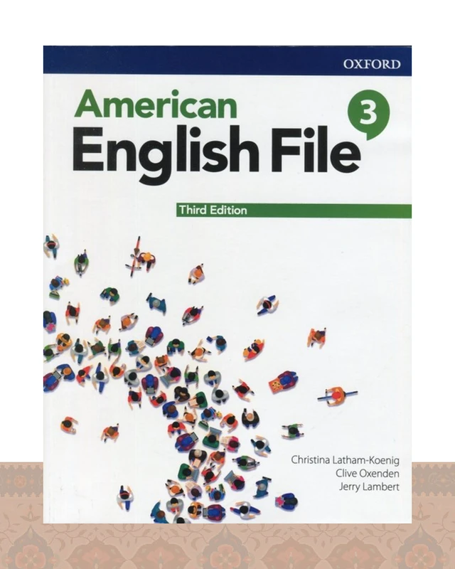 کتاب American English File 3 3rd Edition سایز کوچک وزیری