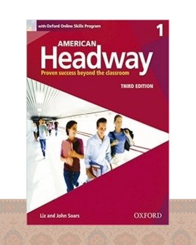 کتاب امریکن هدوی American Headway 1 3rd سایز کوچک وزیری