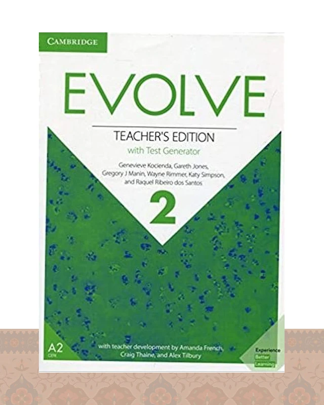 کتاب معلم ایوالو Evolve Level 2 Teachers Edition